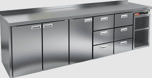 Стол холодильный HiCold GN 11133 BR2 TN