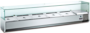 Витрина холодильная Hurakan HKN-VRX1200/380