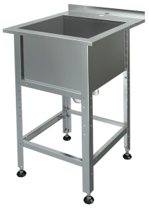 Ванна моечная МариХолодМаш МБ-1-0,3-0,53/0,53 (ванна из AISI 430, t=0,6)
