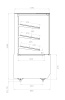 Витрина хлебная Carboma KC70 N 0,9-1 LIGHT Bread 9005-0109 (версия 2.0)