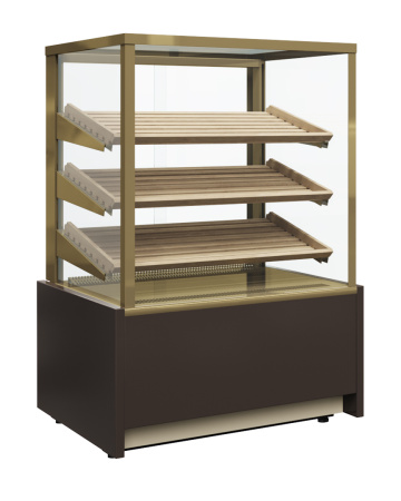 Витрина хлебная Carboma KC70 N 0,9-1 LIGHT Bread 0102-0109 (0,9 Cube со стеклом)