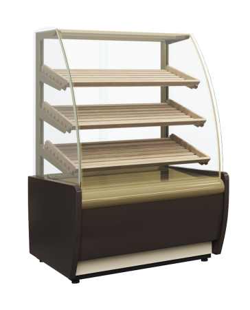 Витрина хлебная Carboma K70 N 1,3-2 LIGHT Bread 0012-0109 (без стекла)